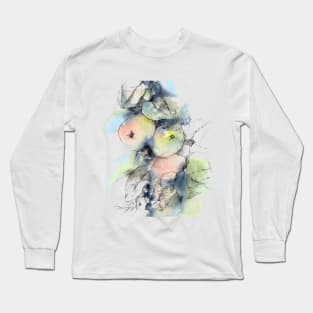 Watercolor apples Long Sleeve T-Shirt